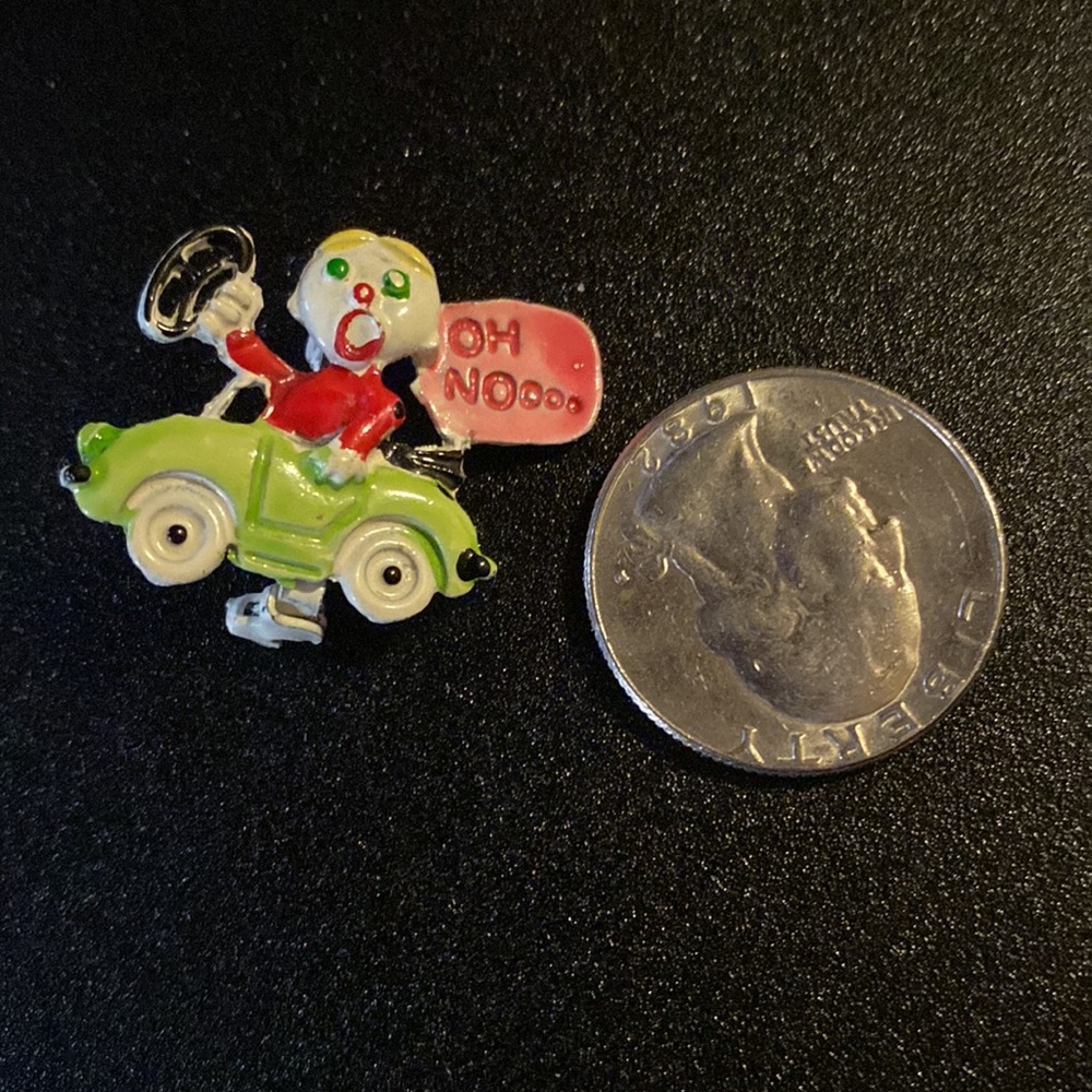 Vintage Oh No, Mr Bill Brooch Saturday Night Live Vintage this is a metal pin